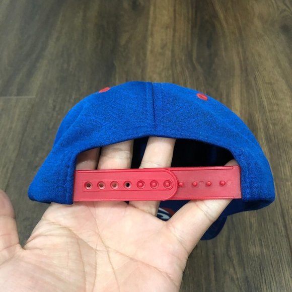 Chicago Cubs Hat Cap Logo SnapBack Baseball Cub Design Under Bill Melonwear - Picture 5 of 8